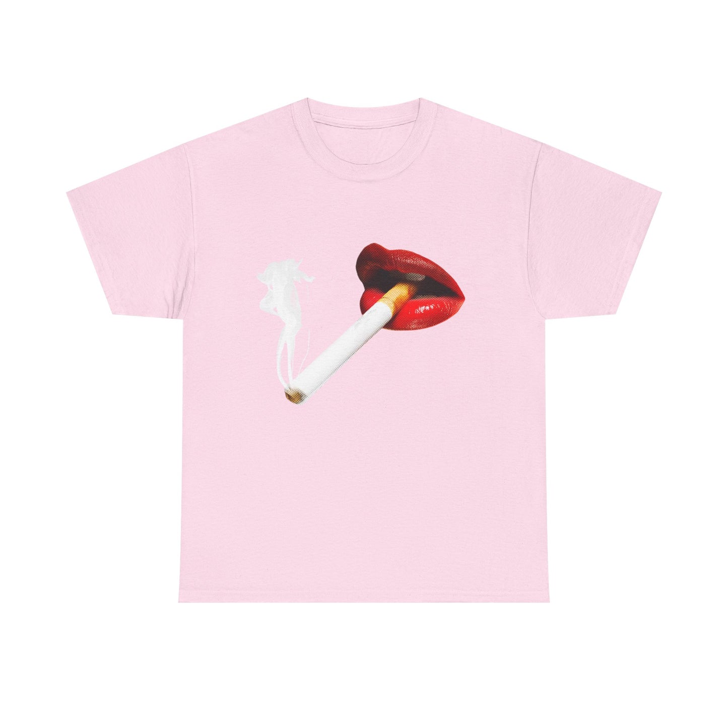 Smoky Lips Graphic Tee Shirt