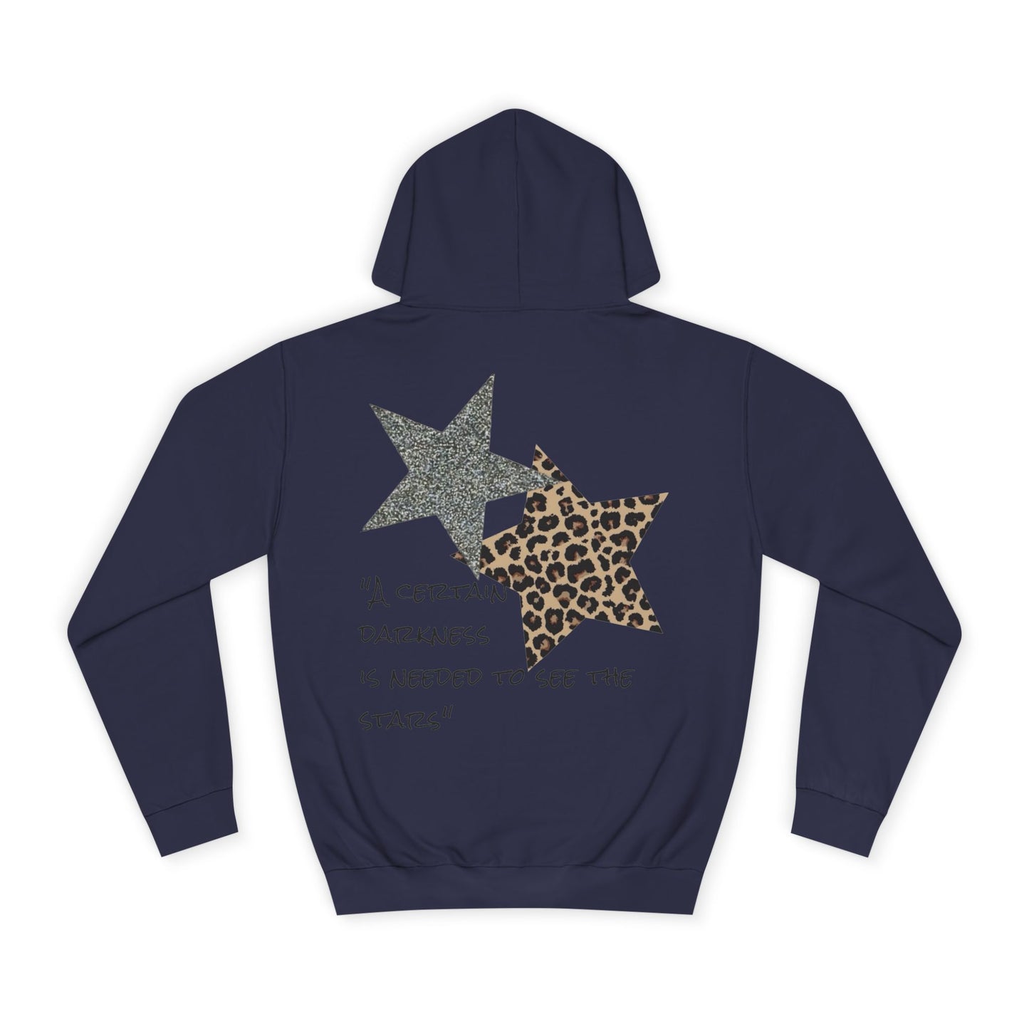 Leopard and Silver Star Graphic Sweater