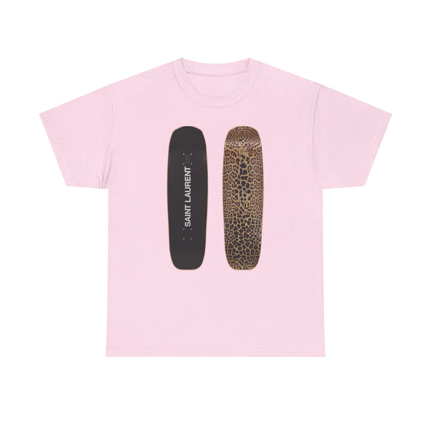 Léopard Skate Graphic Tee Shirt