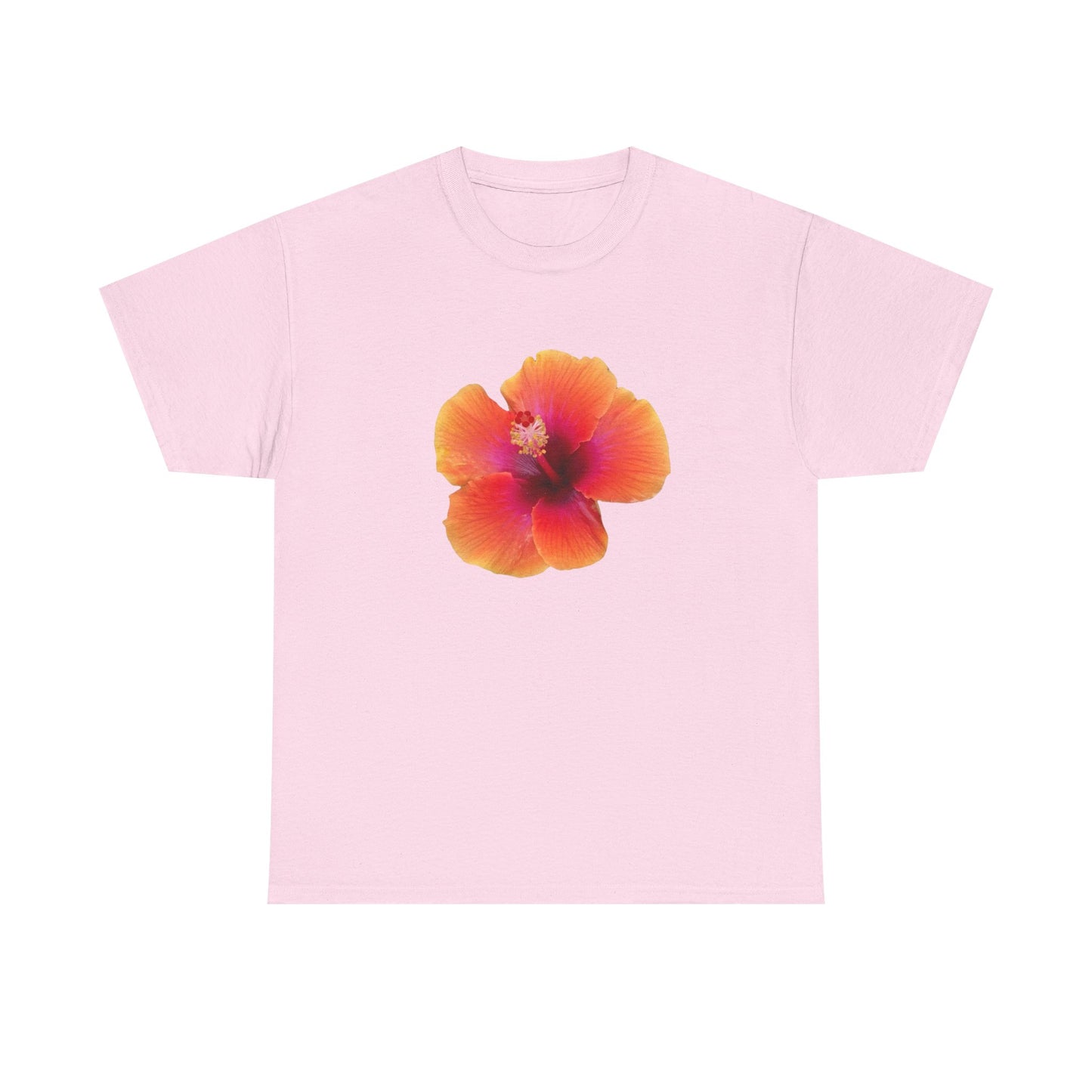 Hibiscus Graphic Tee Shirt