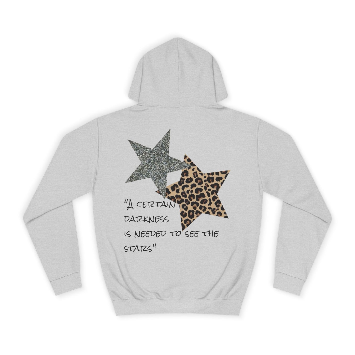 Leopard and Silver Star Graphic Sweater