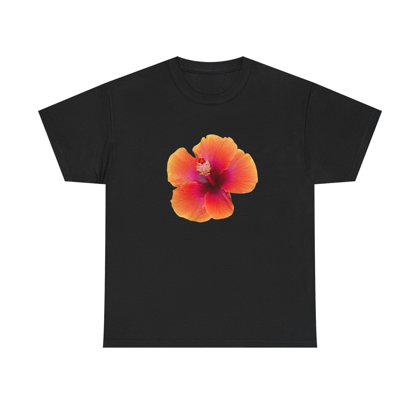 Hibiscus Graphic Tee Shirt