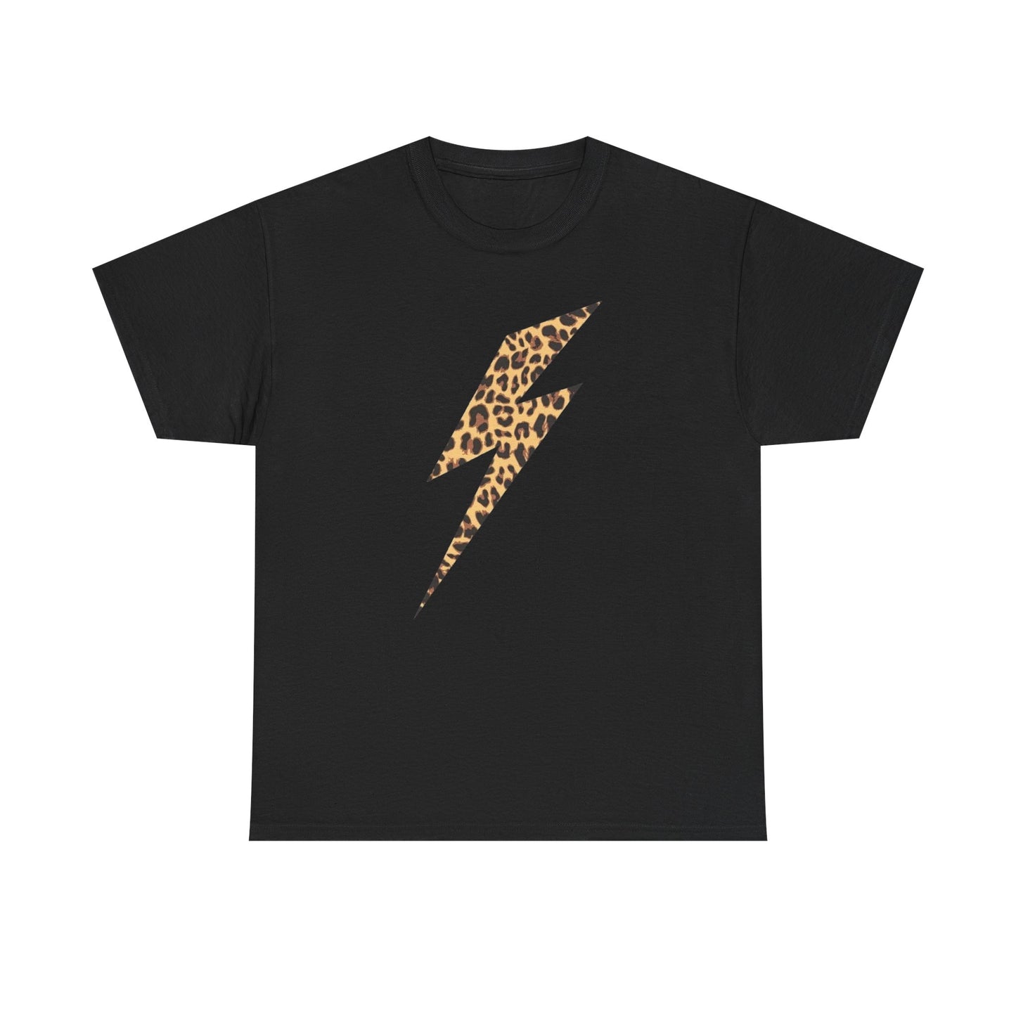 Thunder Leopard Graphic Tee Shirt