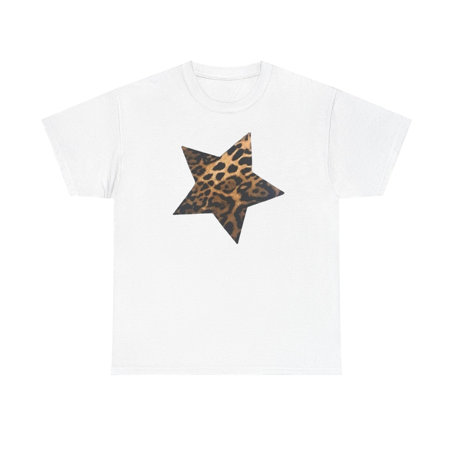 Léopard star Graphic Tee Shirt