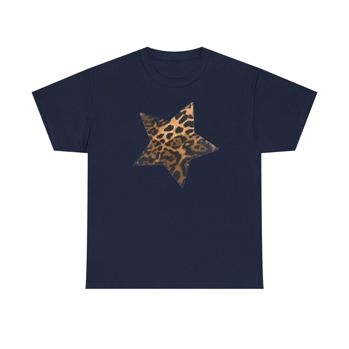 Léopard star Graphic Tee Shirt
