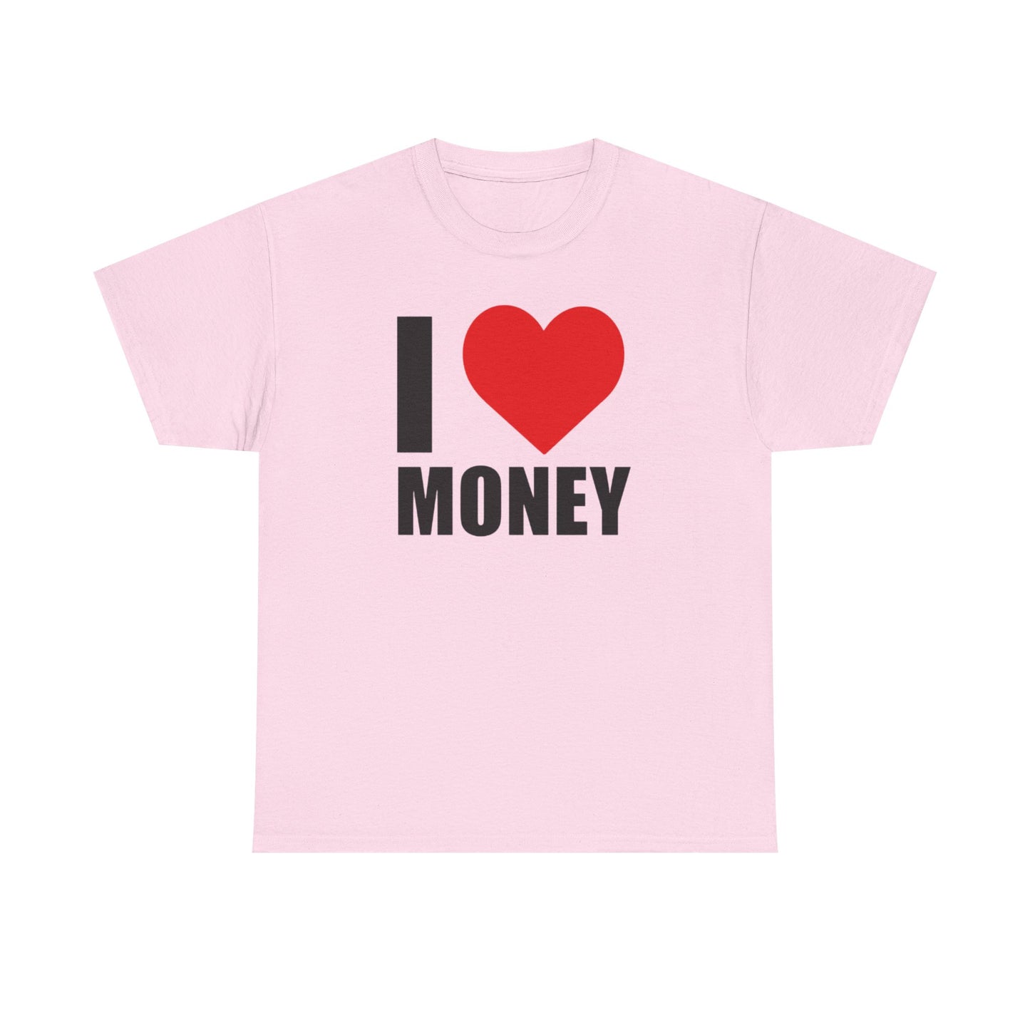 I ❤️ Money Graphic Tee Shirt
