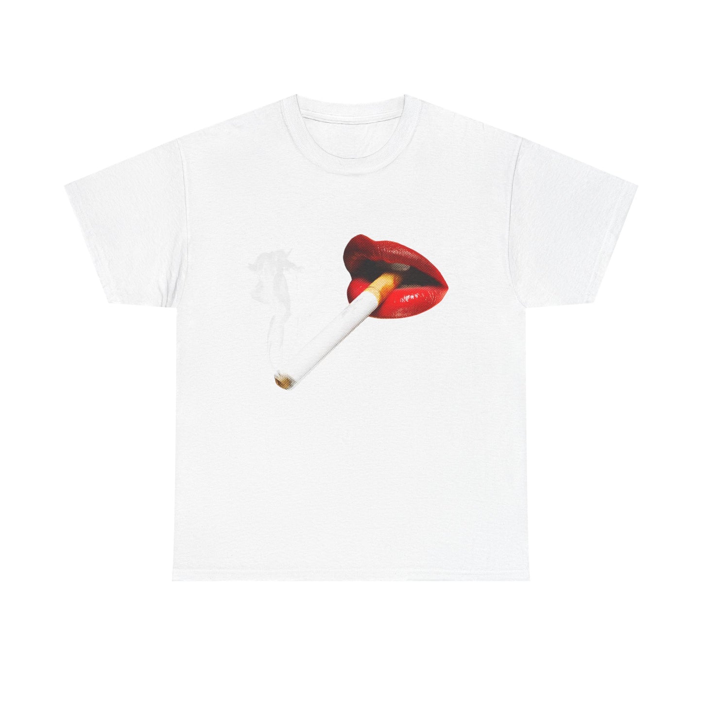 Smoky Lips Graphic Tee Shirt
