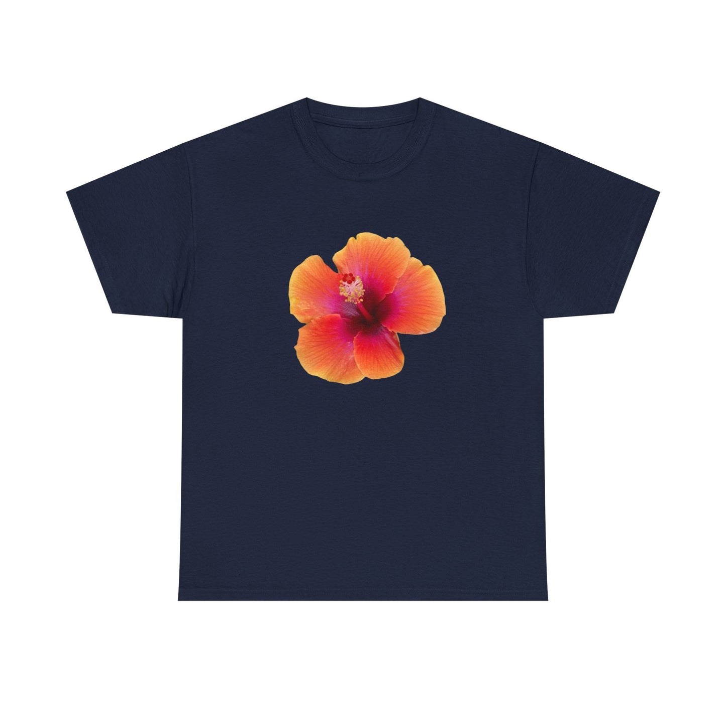 Hibiscus Graphic Tee Shirt