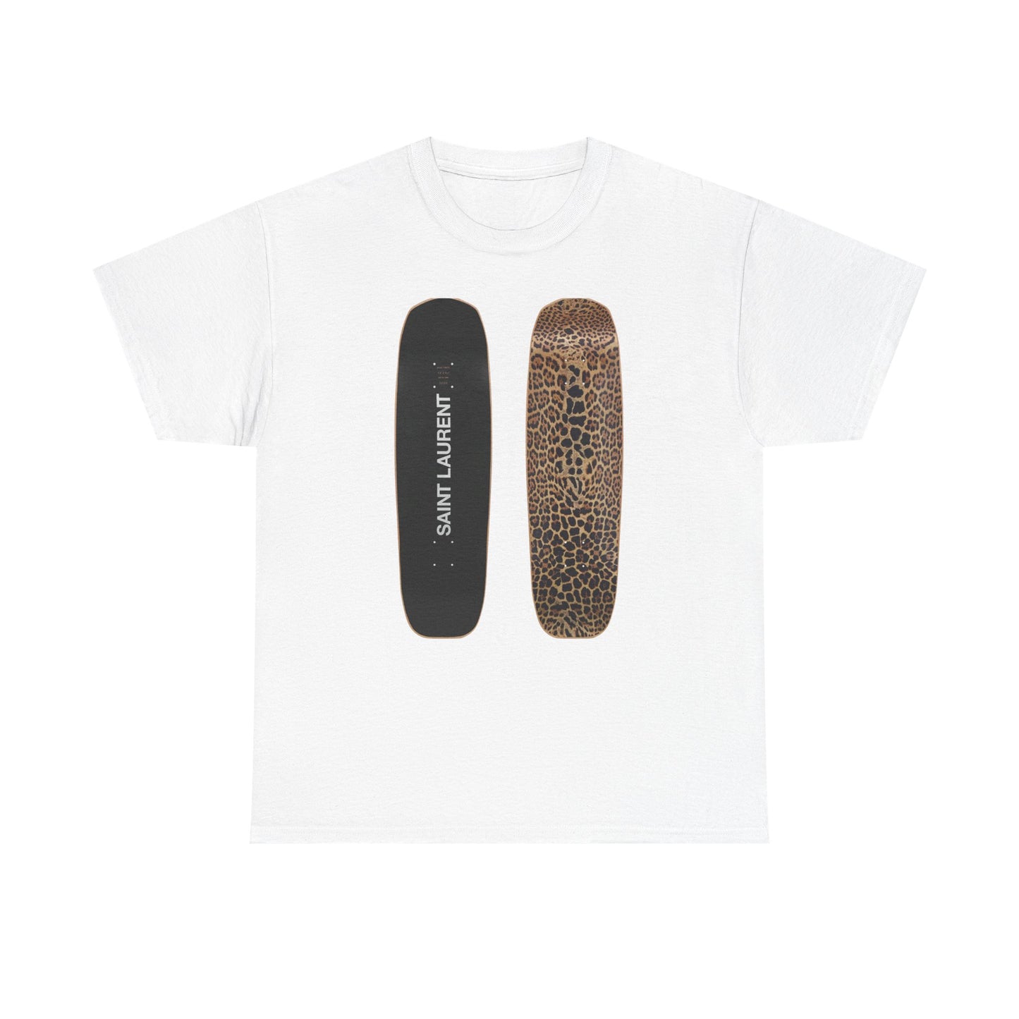 Léopard Skate Graphic Tee Shirt