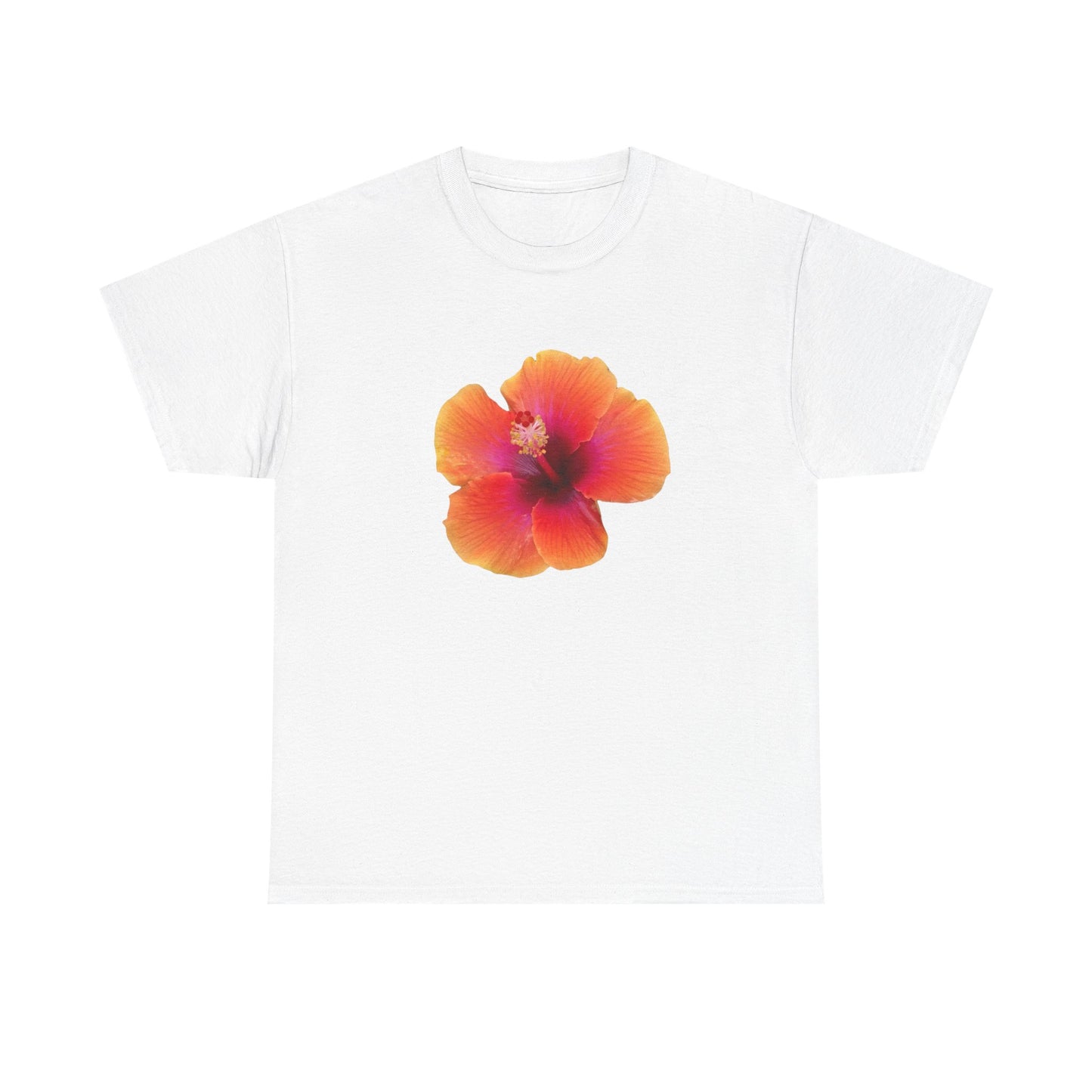 Hibiscus Graphic Tee Shirt